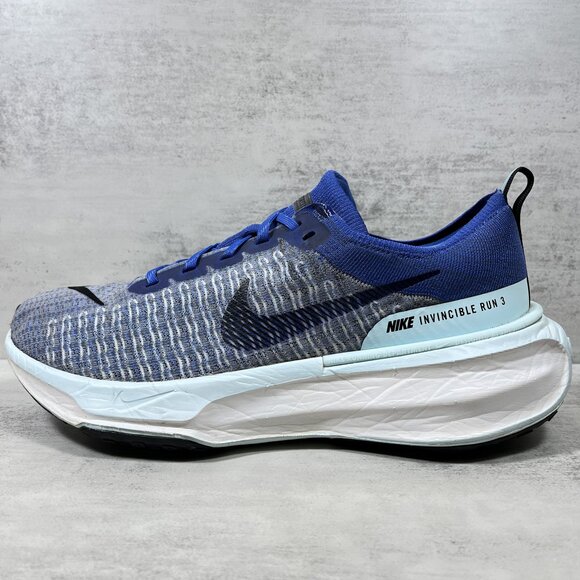 Nike ZoomX Invincible Run Flyknit 3 Running Shoes - Men's Size 11 - Blue - Picture 1 of 11